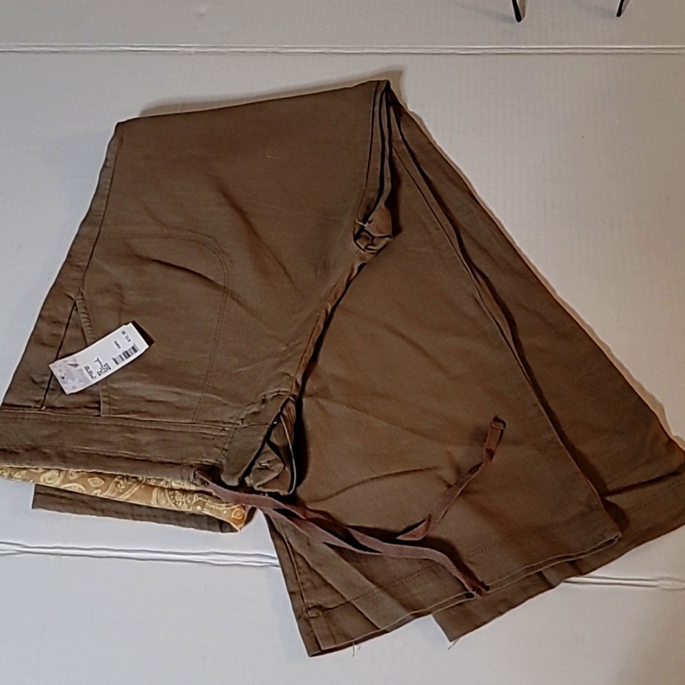 Lovetree Linen Pants - Tan, Lg